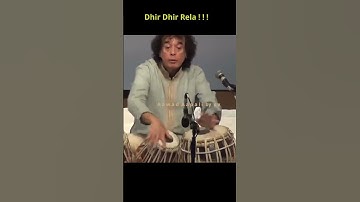 Zakir bhai Dhir Dhir rela #ustadzakirhussain #music #tablacommunity #tabla #drummer