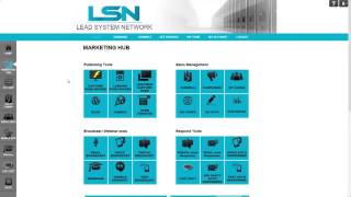 LSN Lead System Network - Tools Review - Back Office Tour - Rob Buser