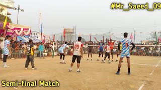 | Azamgarh VS Lucknow | #mr_saeed_09 | Semifinal Match | All india Volleyball Tournament Basti |