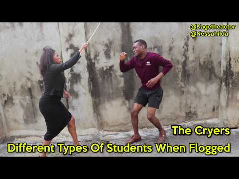 Different Types Of Students When Flogged - Only  Africans will understand this