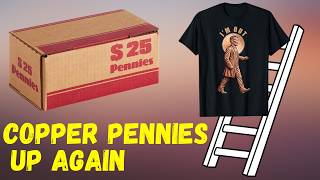 Copper Pennies Up Again