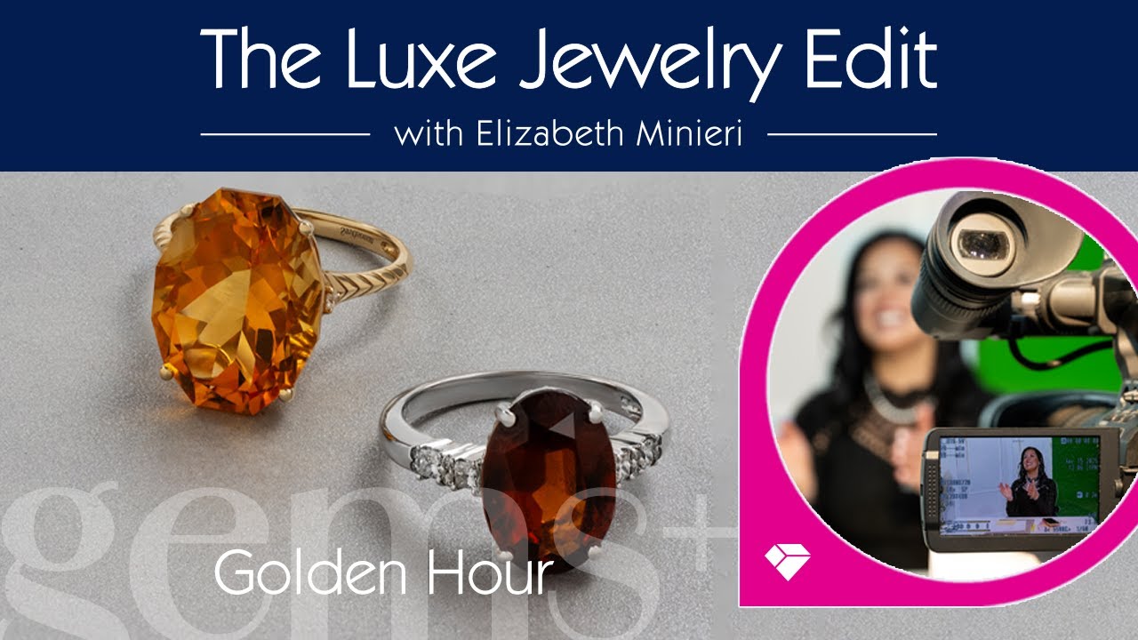 Golden Hour | The Luxe Jewelry Edit | Gems+ | Gem Shopping