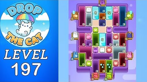 Drop The Cat Level 197 Walkthrough