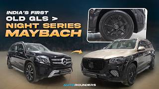 Our Darkest Build Yet!! Old GLS to Maybach Night Series 🖤 | Dual Tone Paint | 20 Inch custom alloys