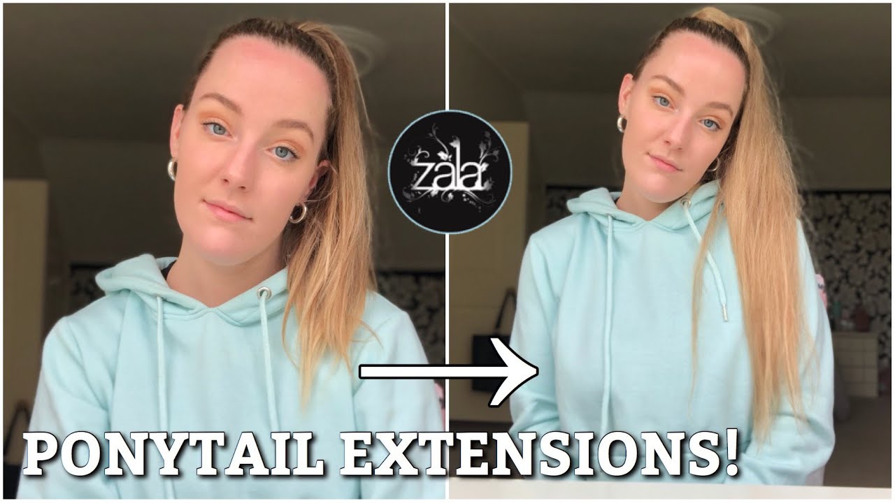 Zala ponytail extensions worth the hype? Quick and easy hair tutorial, discount code! YouTube