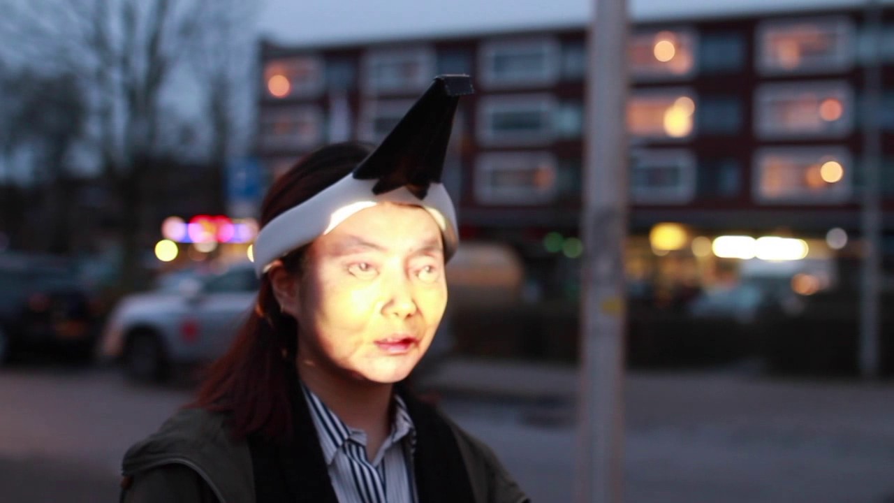 wearable face projector