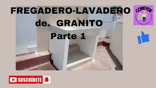 Intalación de FREGADERO-LAVADERO de GRANITO Parte 1 by COREYDE 365 views 6 days ago 12 minutes, 23 seconds