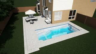 Olympia 12x26 PW/Stamp Concrete