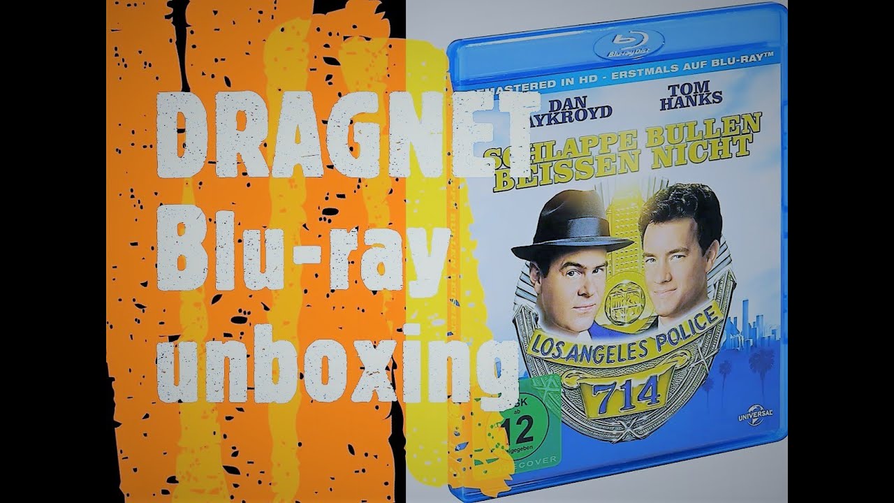 Dragnet Blu-ray Unboxing