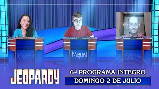 JEOPARDY España | 6º programa | Domingo 2 de Julio | #JeopardyEspaña6