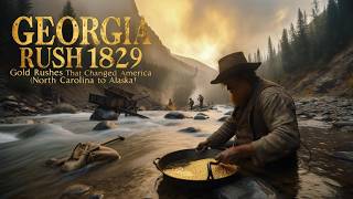 Georgia Gold Rush 1829: Gold Rushes That Changed America (North Carolina to Alaska!)