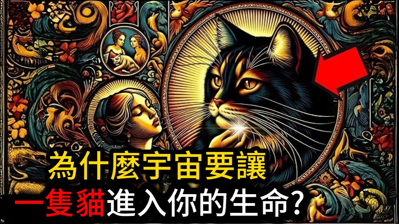 為什麼宇宙會讓貓咪進入你的生命？這就是關於貓的靈性秘密。（極少數人知道）