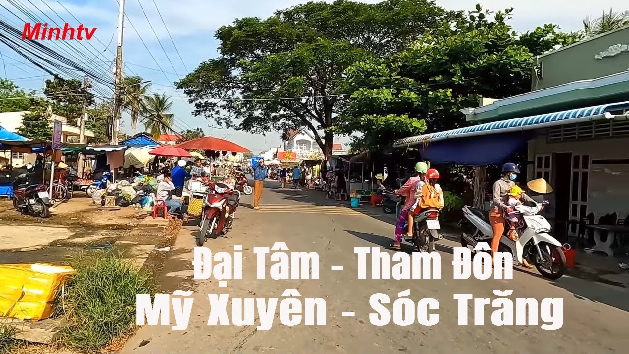 Chợ Xã Đại Tâm Đến Chợ Xã Tham Đôn Huyện Mỹ Xuyên Tỉnh Sóc Trăng Trên Đường Tỉnh 936.