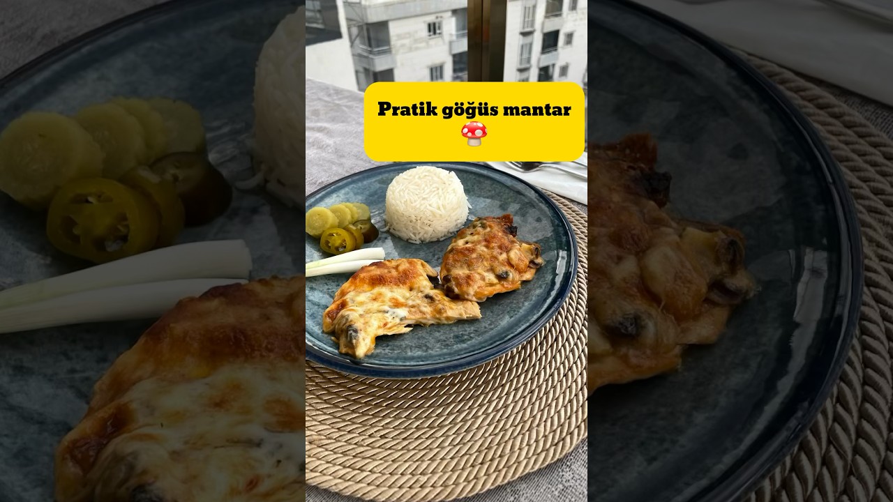 Tavuk mantar #yemektarifleri #tavuk #chickenrecipes #yemek #eating #food #asmr #shortsvideo