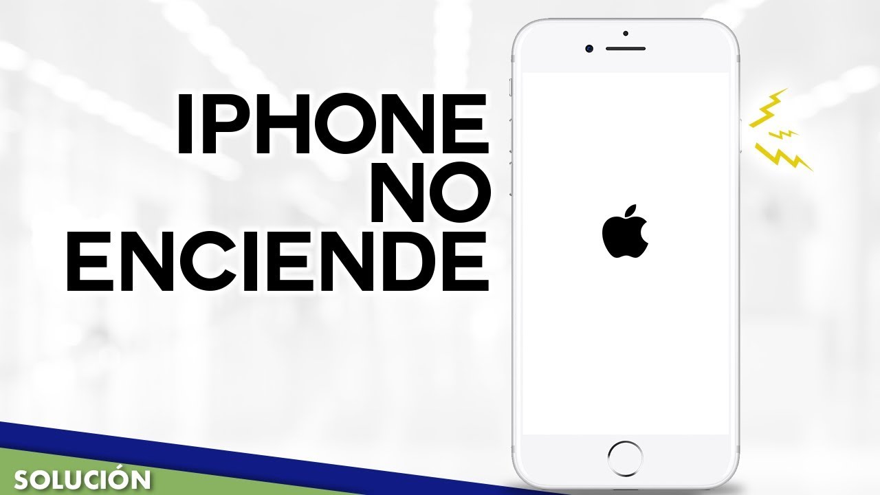 Mi iPhone No Enciende - Se Queda en la Manzana y se Apaga (iPhone Wont Turn  On) - YouTube