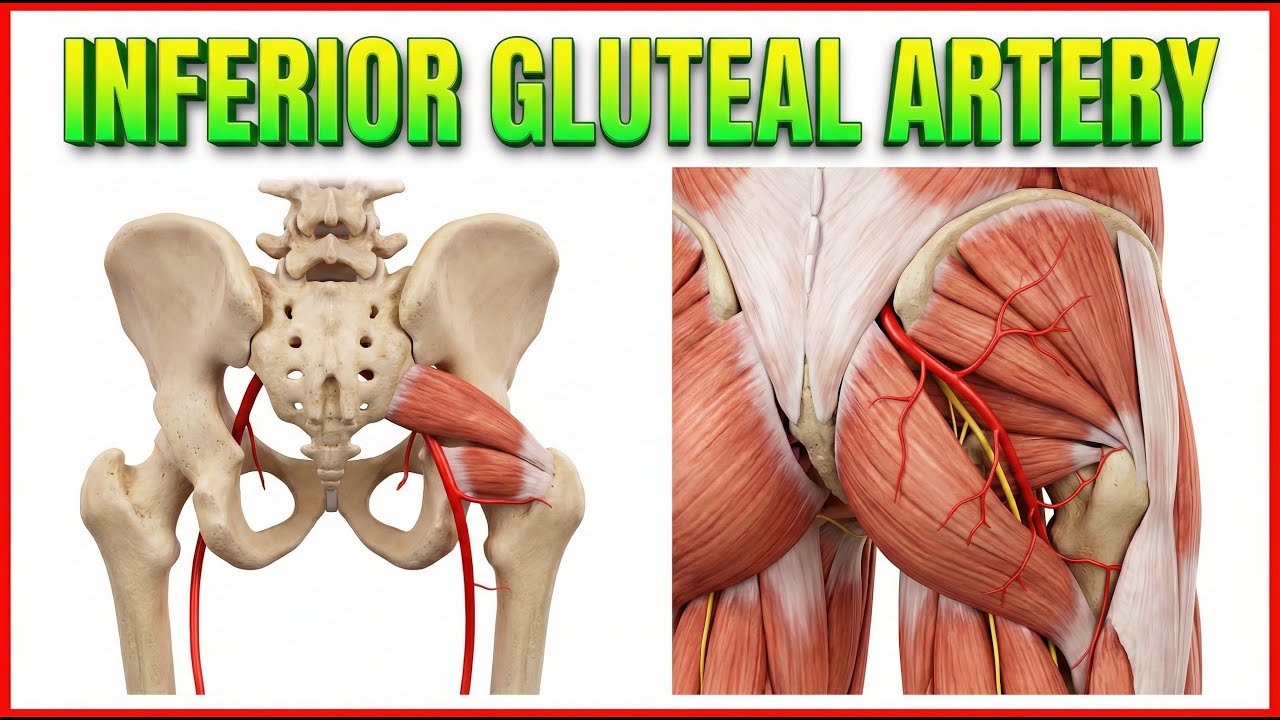 Inferior Gluteal Artery Anatomy (Animation)