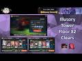 Illusory Tower Floor 82 Clears with Choso