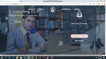 how to access PGC online test