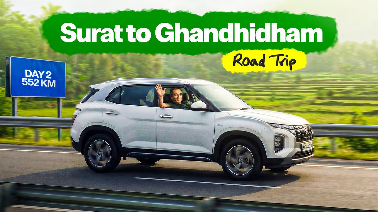Surat to Ghandhidham 550km |  Day 2 RoadTrip