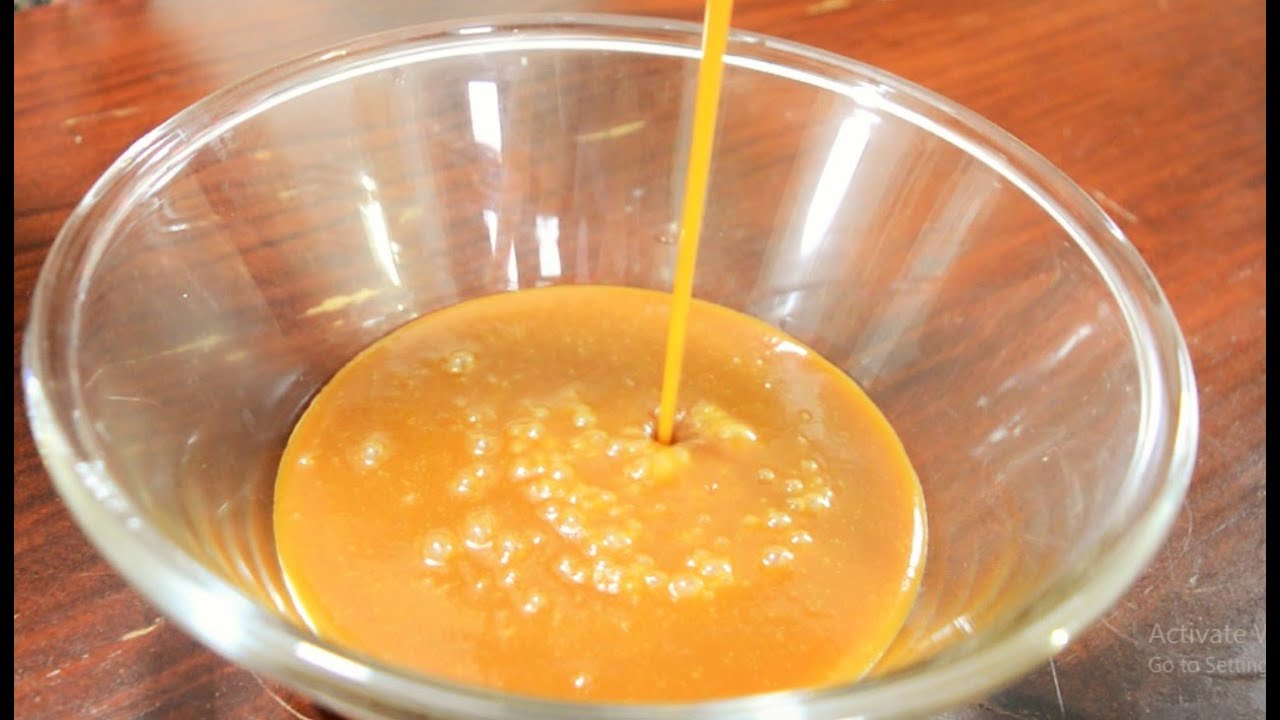 Salsa de Caramelo con 3 Ingredientes YouTube