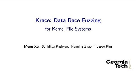 Krace: Data Race Fuzzing for Kernel File Systems