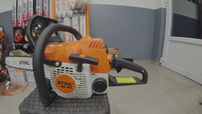 DIY - How to Install Bar and Chain on STIHL MS180 - Bob The Tool Man 