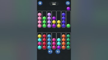 Ball Sort by Infinite Joy (V2): Levels 987, 988, 989