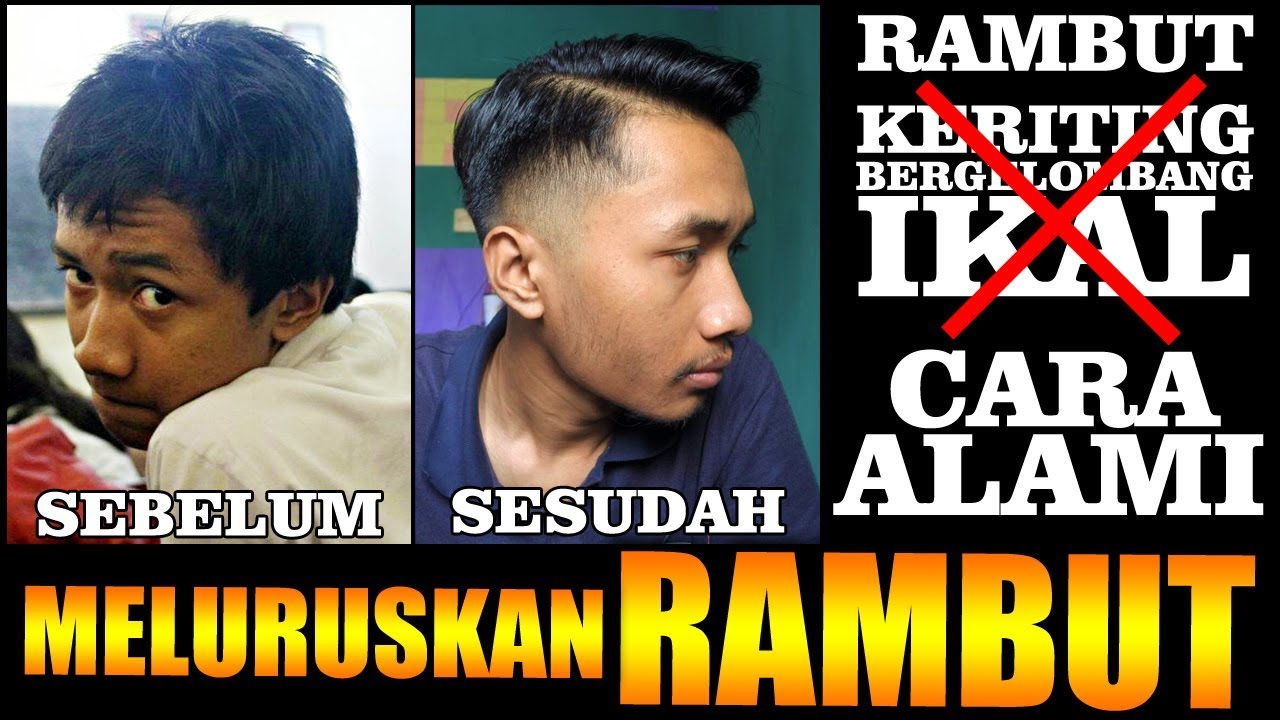  MELURUSKAN  RAMBUT  SECARA  ALAMI  CARA DAN TUTORIAL YouTube