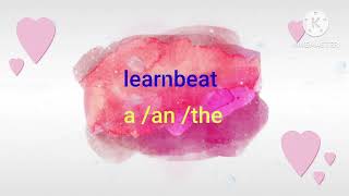 تعلم اللغة الانجليزية من الصفر  ادوات النكرة والمعرفة a/an/the