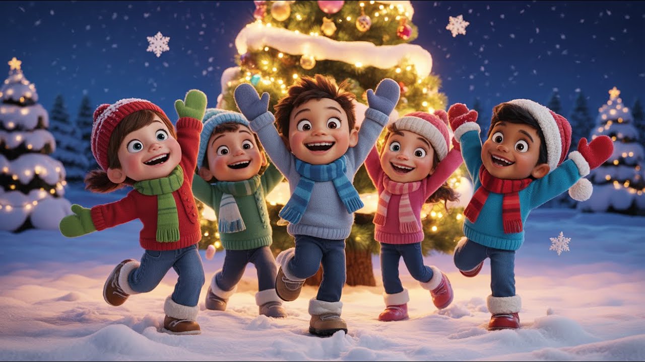 Away in a Manger | Christmas Song for Kids | Dance & Sing Along | Jesus&Me