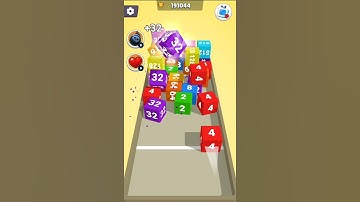 Playing Mega Cube || 2048 || part-32 #shorts #cubegame