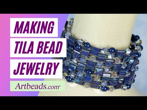 Two Hole Tila beads are NOW AVAILABLE!! 🥳🤩 So fun and easy to use! P