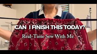Real-Time Sew With Me | Summer Shorts