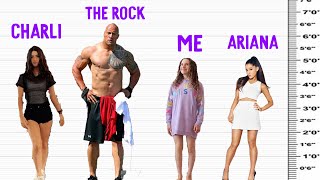 SABRE COMPARES HER HEIGHT TO CELEBRITIES (and her CRUSH) w/Sabre Norris Details