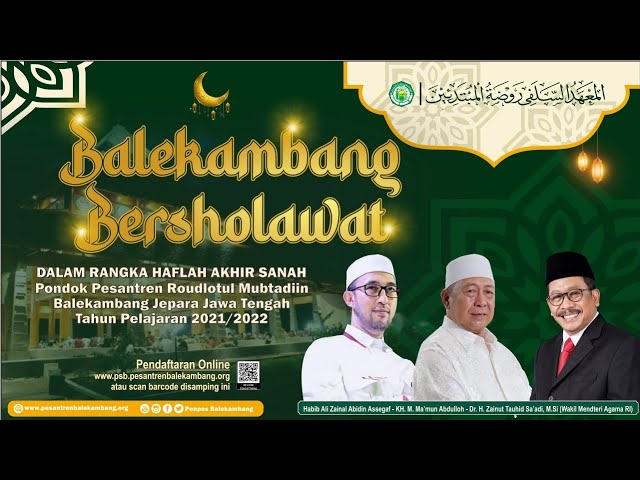 LIVE  Balekambang Bersholawat Tahun 2022 class=