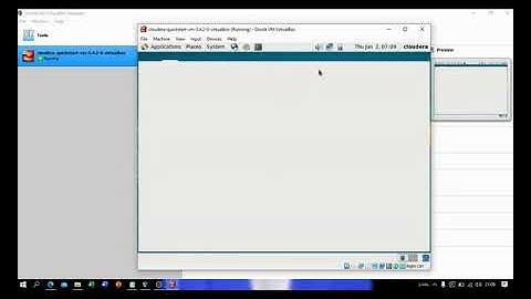 Cara Install HADOOP Menggunakan VIRTUALBOX Manager - Cloudera