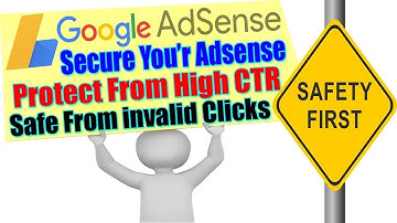 How To Protect Adsense Account From High CTR Urdu IProtect Your Google AdSense From High Youtube CTR