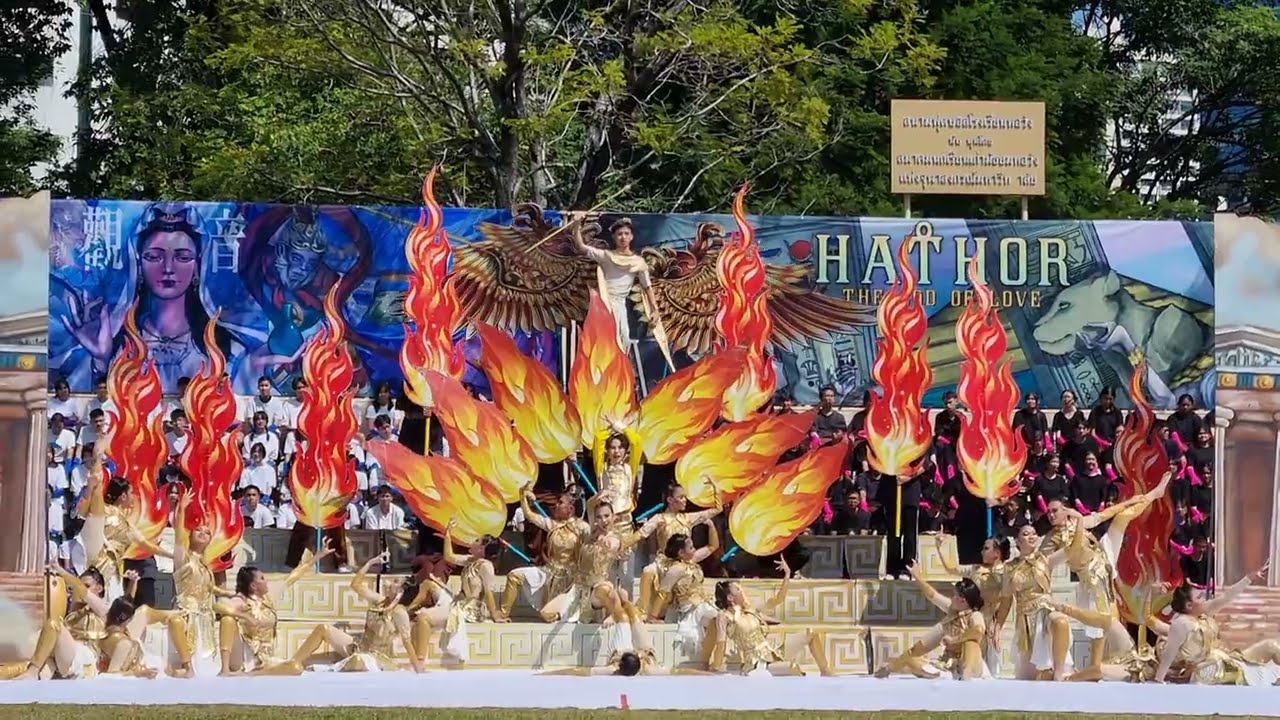 [กีฬาสีหอวัง 2566] ราชาวดี/สีเขียว - Zeus (รอบเช้า)