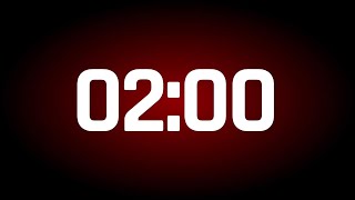 2 MINUTES TIMER ALARM ⏰ (02:00)