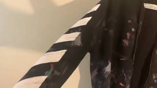 4 favorite best off white Virgil Abloh hoodies jacket sweatshirt marble galaxy Mona Lisa Caravaggio