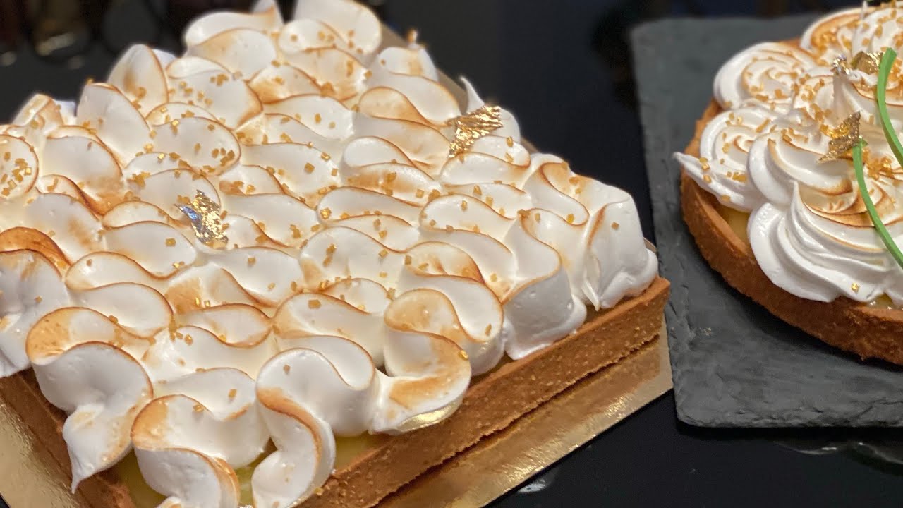 Tarte au citron 🍋 تارت الليمون بطريقة المحترفين