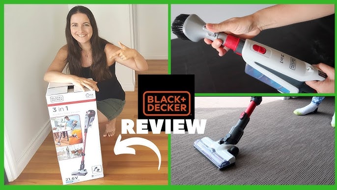 Mom Knows Best: The Black And Decker 3 in 1 Stick Vacuum Is Awesome