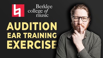 Can You Do This Berklee College of Music Audition Exercise?