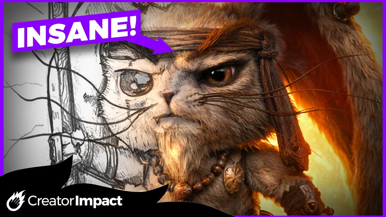 Какой лучший инструмент для преобразования эскизов в изображения с помощью ИИ для художников?