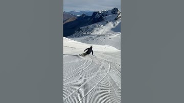 A fresh groomer can heal almost anything #ski #skiing