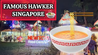 NEWTON HAWKER CENTRE SINGAPORE TOURIST LOVED THIS PLACE