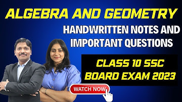IMP Questions & Handwritten Notes of SSC Algebra & Geometry | Dinesh Sir