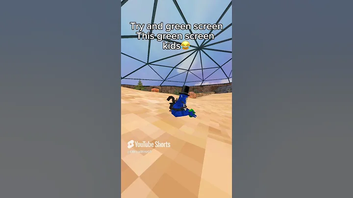 Green screen kids will cry😂#gorillatag #greenscreen #vr