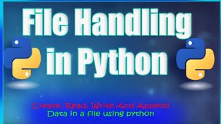 File Handling In Python By Pawan Sir Cid An Education Hub