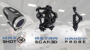 Using the MaxSHOT Photogrammetry System with the MetraSCAN and HandyPROBE system R1